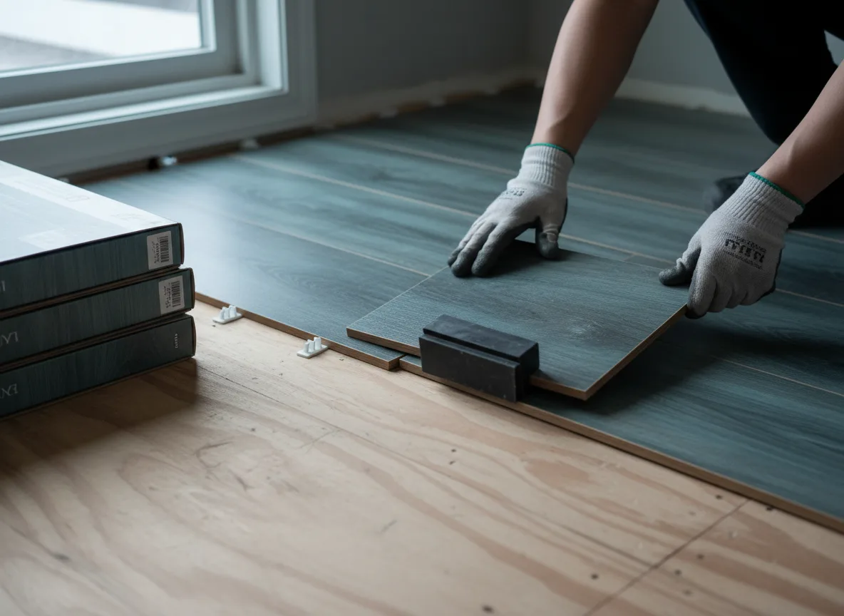 Luxury Vinyl Plank Installation company in Oklee, MN